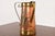 Rustic Antique Stickley Brothers Arts & Crafts Three-Handled Large Copper and Brass Vase For Sale - Image 3 of 13