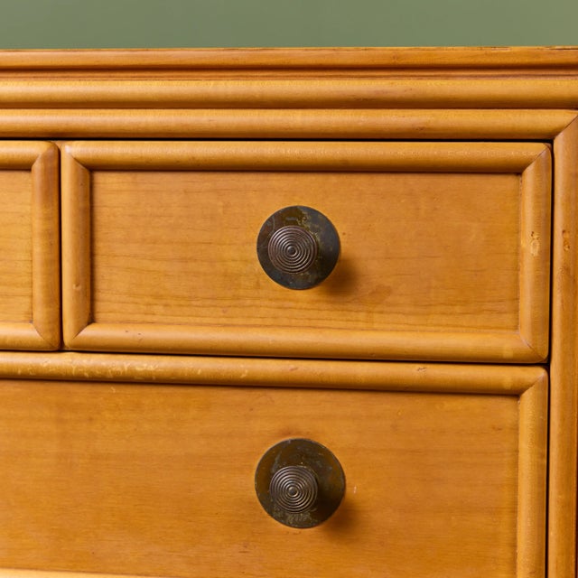 Maple Highboy Dresser for Johnson Furniture For Sale - Image 12 of 15