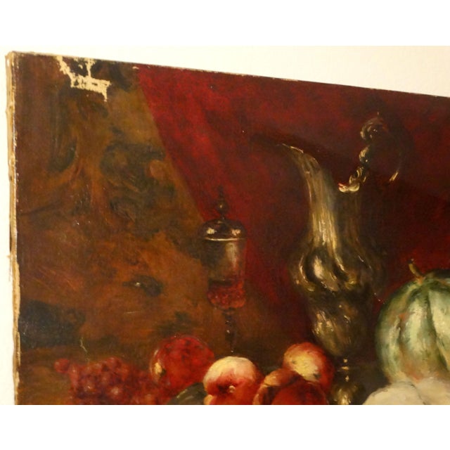 Antoine Vollon 1833-1900 French Still Life Oil on Canvas Hammer to $46,000 For Sale - Image 10 of 14