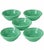 1950s 1950s Homer Laughlin Fiesta Fiestaware 7-Inch Bowls in Mint Green - Set of 5 For Sale - Image 5 of 6