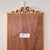 Vintage Belgian Gold Full-Length Mirror, 1970s For Sale - Image 6 of 13