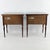 Brown Vintage Ethan Allen "Georgian Court" Two-Drawer Nightstands For Sale - Image 8 of 12