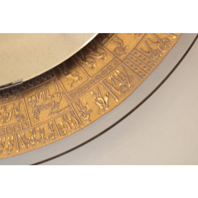 1960s Fine Modernist Backlit Mirror by M. Furgieri For Sale In New York - Image 6 of 18