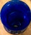 Mid 20th Century Cobalt Blue Glass Vase For Sale - Image 9 of 9