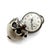 1910s Paul Ditisheim Silver Hamlet Skull Pocket Watch Circa 1915 For Sale - Image 5 of 13