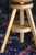 Wood Vintage Adjustable Screw Stools For Sale - Image 7 of 15
