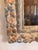Wood Antique French Carved Wood Mirror With Foliate Frame and Original Foxed Glass For Sale - Image 7 of 9