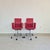 Red Leather Office Chair Bulo Pub & Club by Luc Vincent, 2000s For Sale - Image 6 of 14