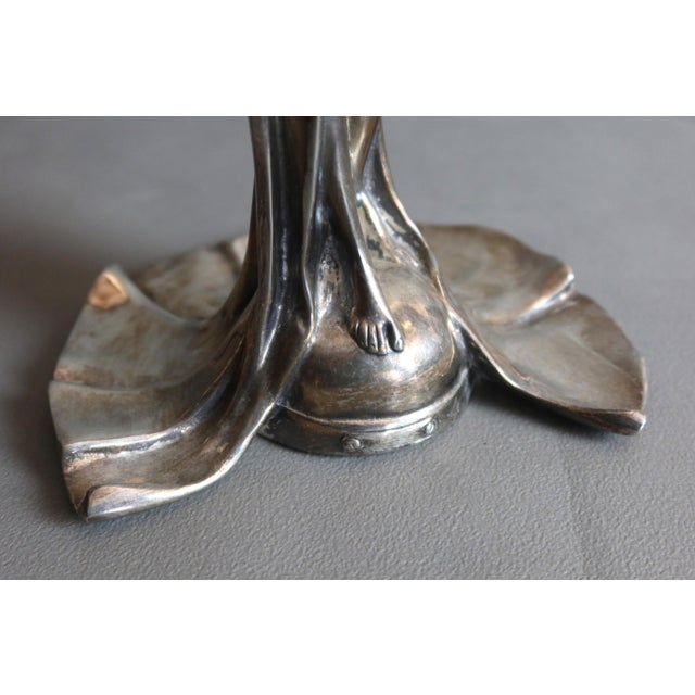 Art Nouveau Candlesticks, 1890s, Set of 2 For Sale - Image 3 of 10