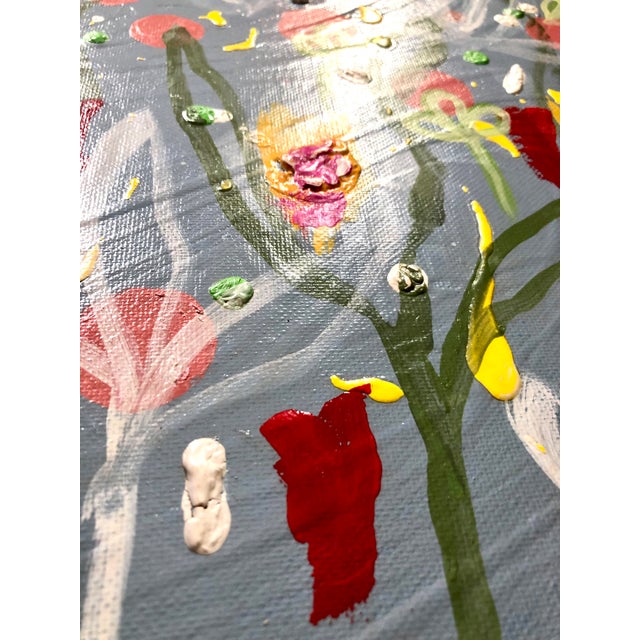 2020s “Spring Sky” Contemporary Abstract Painting by Cassandra Auker For Sale - Image 5 of 11