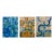 “Orbiter Tryptic” Oil on Linen by Nancy M. Vignola For Sale