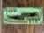 A large Midcentury Modern green ceramic cigar ashtray with a drip glaze finish. Add to your collection of vintage Atomic...