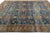 Antique Mahal Rug With Distressed Indigo Blue and Terracotta Field For Sale - Image 4 of 11