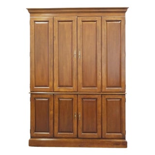 Lexington Furniture Palmer Home Collection Solid Cherry Traditional 58" Computer Desk Cabinet 740-784 For Sale