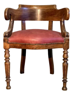 Walnut Armchair, 19th Century