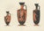 Albert Genick, Greek Lekythos with Classical Figures, 1883, Lithograph For Sale - Image 3 of 10