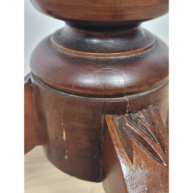 Victorian Games Table Octagonal Sewing Box with Lock and Key, 1890 For Sale - Image 18 of 18