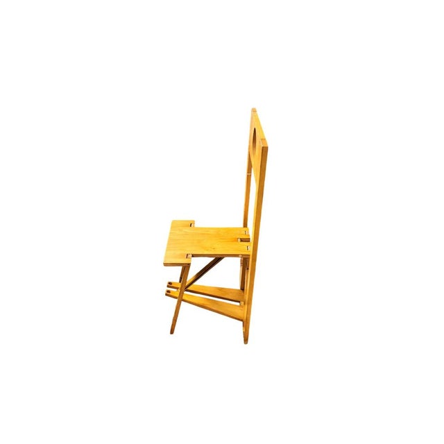 Folding Chair attributed to Roger Tallon, 1970s For Sale - Image 9 of 12