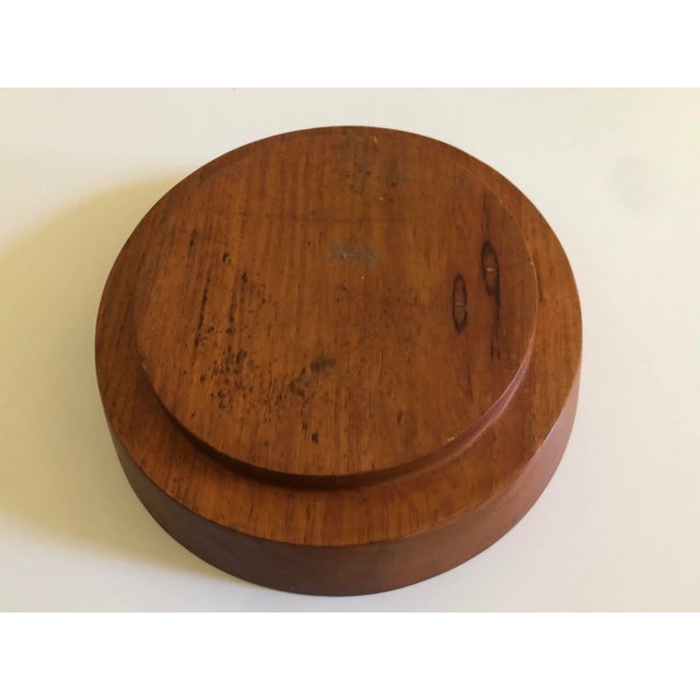 Mid-Century Modern Danish Modern Round Teak Cutting Board For Sale - Image 3 of 3