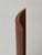 Vintage Large-Scale Teak Fin Sculpture With White Painted Base Base by Paul Bechtold, Circa Mid 20th Century For Sale - Image 10 of 18