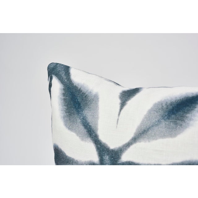 This Schumacher printed linen evokes the traditional Japanese dye technique of shibori. With its soft, blurrred edges,...