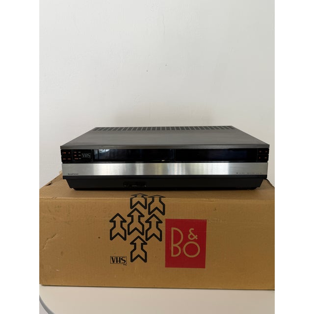 Original bang & olufsen beocord vhs 65 video cassette recorder, dating from a period when b&o produced some of the most...