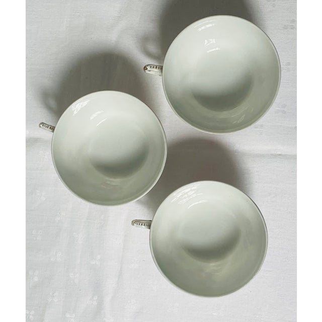 Vintage Richard Ginori 'Chinese Bouquet' Tea Cup and Saucer - Set of 3 For Sale - Image 15 of 17