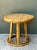 Vintage Woven Rattan Accent Table For Sale - Image 11 of 12