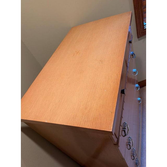 Mainline by Hooker Mid-Century Mainline by Hooker Tallboy Dresser For Sale - Image 4 of 16