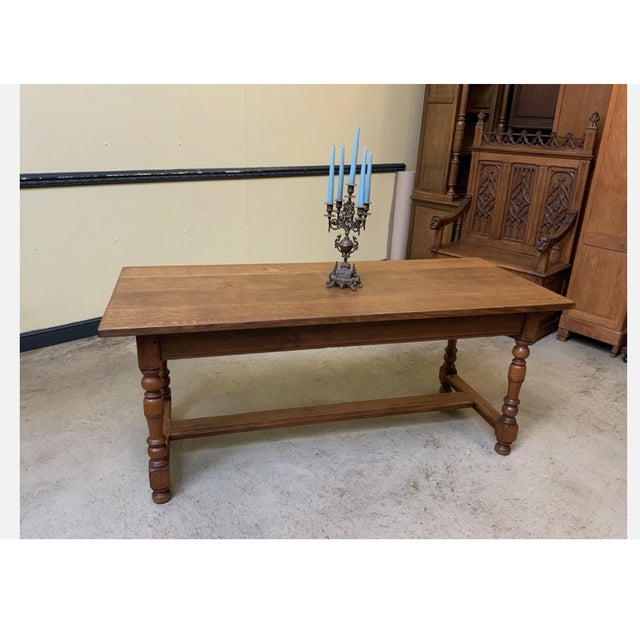 Antique Monastery Table, 1930s For Sale - Image 6 of 10