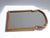 Small Dutch Scalloped Wooden Wall Mirror For Sale - Image 5 of 8