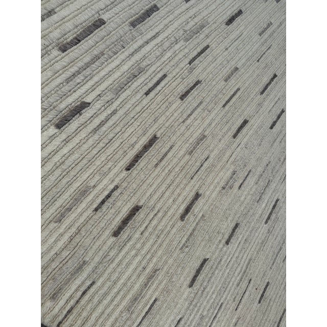 Textile 11ft 9in × 14ft 7in Ben Soleimani for Restoration Hardware Linear Stripe Area Rug For Sale - Image 7 of 14