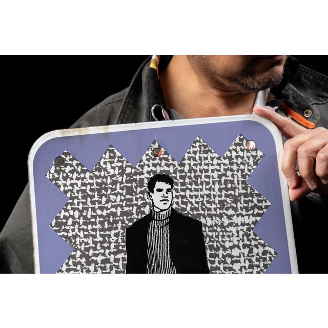 Set of Men, Women Post-Modern SSP Restroom Signs For Sale - Image 10 of 12