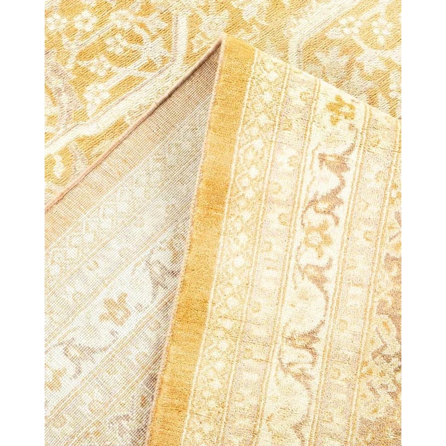 Mogul Collection Hand-Knotted Area Rug - Brown 8' 4" x 10' 5" For Sale In New York - Image 6 of 9