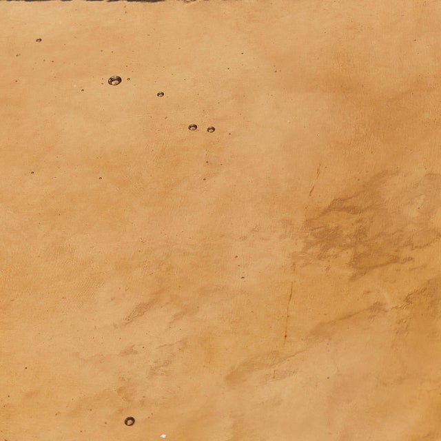 Amber Four Hands Lennie Cast Glass End Table - Amber Cast Glass For Sale - Image 8 of 12