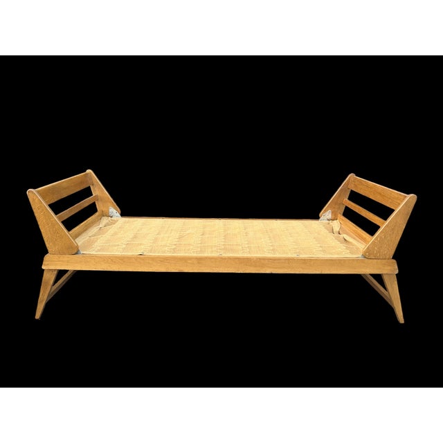 1950s Daybed attributed to René Jean Caillette, 1950s For Sale - Image 5 of 15