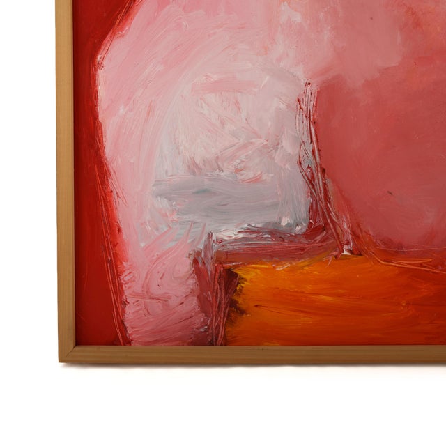 Figurative Expressionism "Form and Color" Original Painting by the Reverend Dr. Virginia Cohn Parkum For Sale - Image 6 of 9