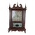Lg Vintage Mantle New England Clock Pillar and Scroll Westminster Chimes Clock German Movement 8 Day Wind For Sale