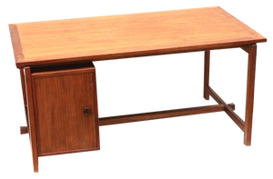 Large Vintage Danish Executive Desk, 1960s