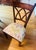 Traditional Harden Furniture Solid Cherry, Old Tavern China Cabinet/Hutch and Dining Table — Model 1884-2 — Dining Table and Chairs For Sale - Image 3 of 9