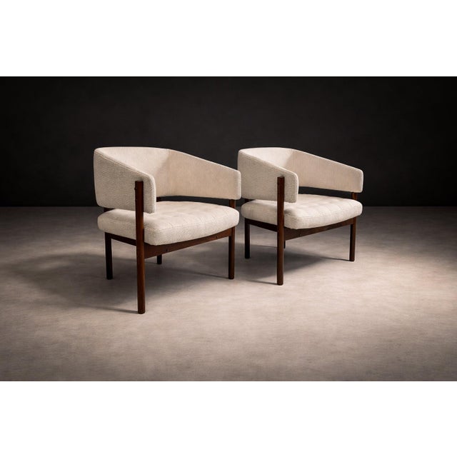 Mid-Century Modern Pair of “Senior” Armchairs in Rosewood, Jorge Zalszupin, 1960s For Sale - Image 3 of 16