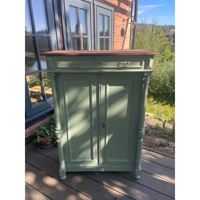 Antique Vertical Credenza in Fir, 1890s For Sale - Image 17 of 18