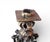 Rare Pair Bronze Sculptured Brutalist Judaica Ceremonial Candlesticks ~ Chaim Hendin (b.1920) For Sale - Image 13 of 16