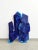 Velvet Realities Blue Wall Sculpture by Sven Jansse Dimensions: W 63 x D 1 x H 90 cm Materials: Print on CNC’d Acryllic Glass