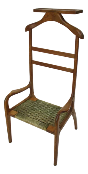 Valet Dressing Room Chair in the Style of Danish Modern by Armcrest