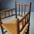 Wood Dutch Bobbin Chair with Rush Seat, 1930s For Sale - Image 7 of 10