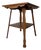 1996 Vintage Arts & Crafts Style Handmade Oak End Table – Signed g.b.d. For Sale