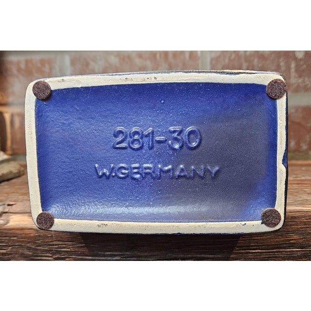 Scheurich Keramik Mid-Century Fat Lava Vase For Sale - Image 13 of 13