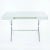 Early 21st Century Cosimo Desk with White Mat Lacquered Top & Chrome Frame by Marco Zanuso Jr. for Adentro, 2017 For Sale - Image 5 of 14