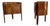 Italian Bedside Tables, 1950s, Set of 2 For Sale